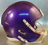 Helmet Riddell Blank Replica Mini Speed Style Purple Metallic-0