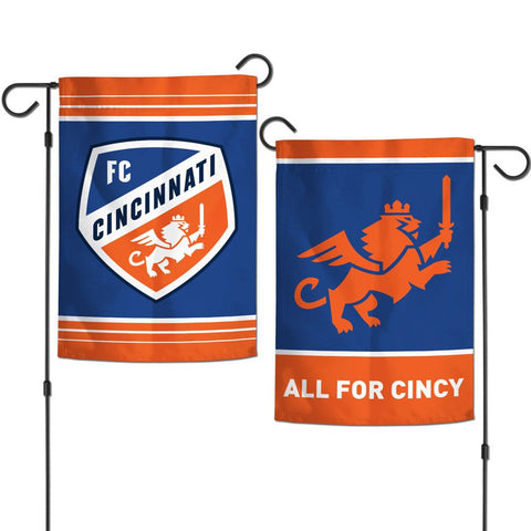 FC Cincinnati Flag 12X18 Garden Style - Special Order-0