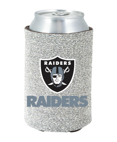 Las Vegas Raiders Kolder Kaddy Can Holder Glitter Black-0