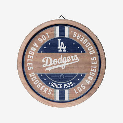 Los Angeles Dodgers Sign Wood Barrel Design-0