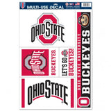 Ohio State Buckeyes Decal 11x17 Ultra-0