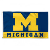 Michigan Wolverines Flag 3x5 Deluxe-0