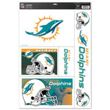 Miami Dolphins Decal 11x17 Ultra-0