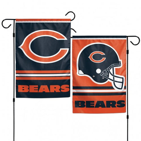 Chicago Bears Flag 12x18 Garden Style 2 Sided-0