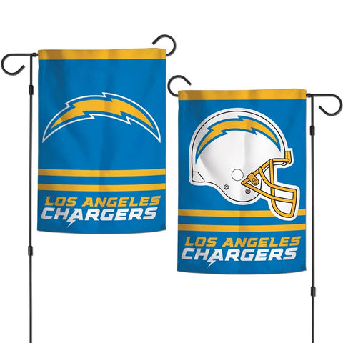 Los Angeles Chargers Flag 12x18 Garden Style 2 Sided-0