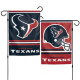 Houston Texans Flag 12x18 Garden Style 2 Sided-0