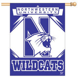 Northwestern Wildcats Banner 27x37-0