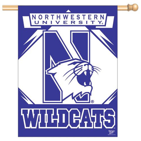 Northwestern Wildcats Banner 27x37-0