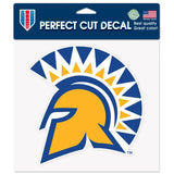 San Jose State Spartans Decal 8x8 Perfect Cut Color - Special Order-0