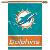 Miami Dolphins Banner 28x40 Vertical-0