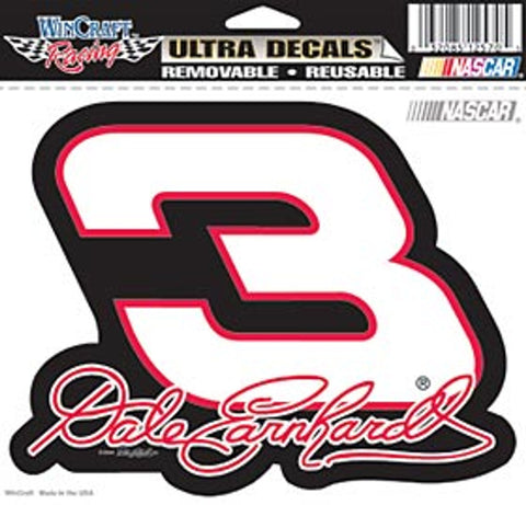 Dale Earnhardt Decal 5x6 Ultra-0