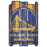 Golden State Warriors Sign 11x17 Wood Fence Style - Special Order-0