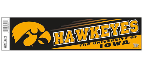 Iowa Hawkeyes Bumper Sticker-0