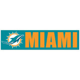 Miami Dolphins Decal Bumper Sticker-0