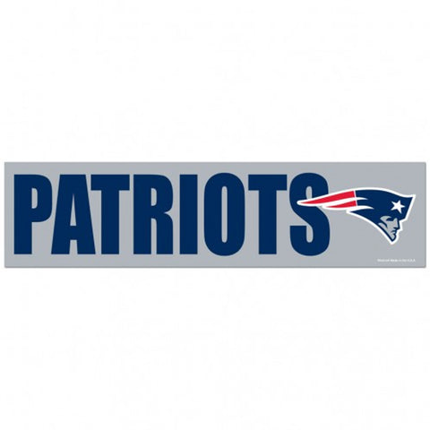 New England Patriots Decal Bumper Sticker-0