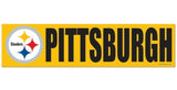 Pittsburgh Steelers Decal Bumper Sticker-0