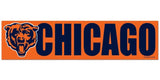 Chicago Bears Decal Bumper Sticker-0