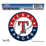 Texas Rangers Decal 5x6 Ultra Color-0