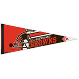 Cleveland Browns Pennant 12x30 Premium Style-0