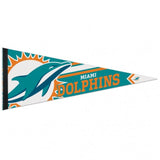 Miami Dolphins Pennant 12x30 Premium Style-0