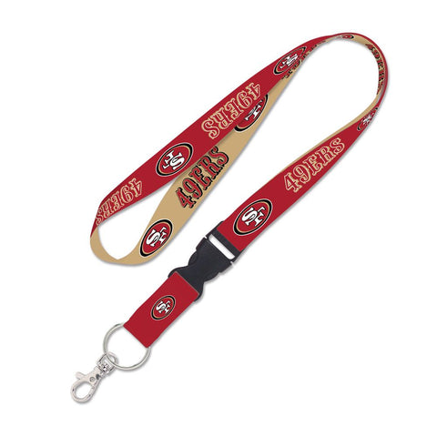San Francisco 49ers Lanyard with Detachable Buckle-0