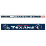 Houston Texans Pencil 6 Pack-0