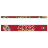 San Francisco 49ers Pencil 6 Pack-0