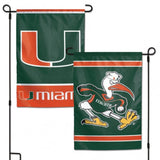 Miami Hurricanes Garden Flag 11x15-0