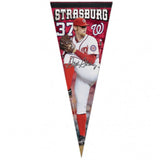 Washington Nationals Pennant 12x30 Premium Style Stephen Strasburg - Special Order-0