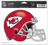 Kansas City Chiefs Decal 5x6 Ultra Color-0