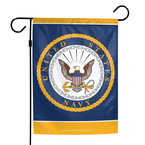US Navy Flag 12x18 Garden Style 1 Sided-0