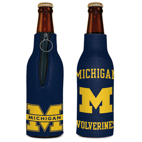 Michigan Wolverines Bottle Cooler-0