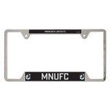 Minnesota United License Plate Frame Metal Special Order-0