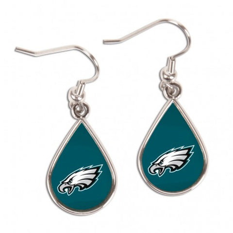 Philadelphia Eagles Earrings Tear Drop Style - Special Order-0