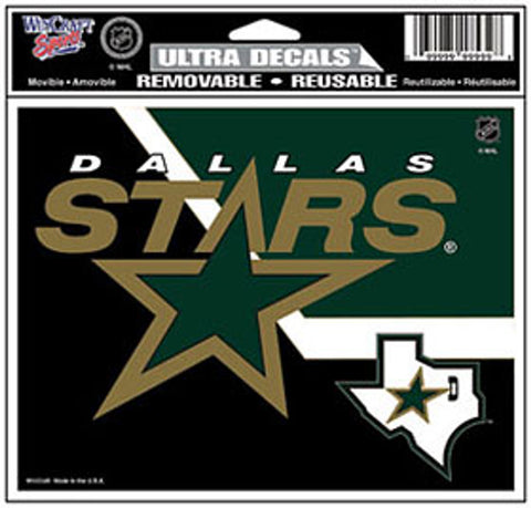 Dallas Stars Decal 5x6 Ultra Color - Special Order-0