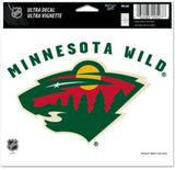 Minnesota Wild Decal 5x6 Ultra Color-0