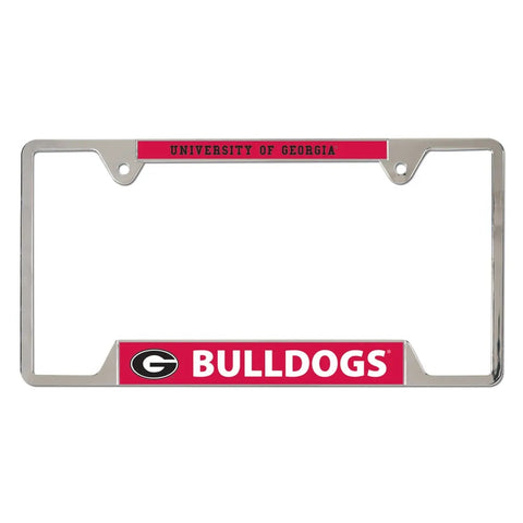 Georgia Bulldogs License Plate Frame Metal-0