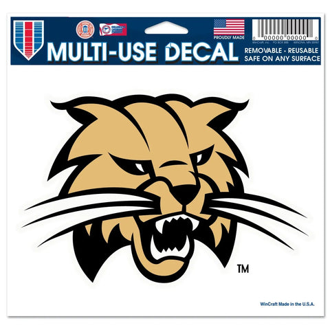 Ohio Bobcats Decal 5x6 Multi Use Color - Special Order-0