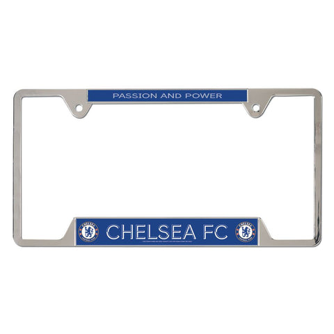 Chelsea Football Club License Plate Frame Metal-0