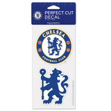 Chelsea Football Club Decal 4x4 Perfect Cut Set of 2-0