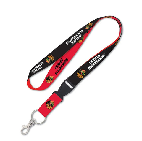 Chicago Blackhawks Lanyard with Detachable Buckle - Special Order-0