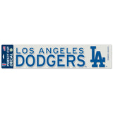Los Angeles Dodgers Decal 4x17 Perfect Cut Color - Special Order-0