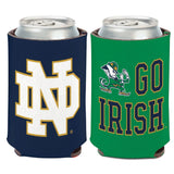 Notre Dame Fighting Irish Can Cooler Slogan Design-0