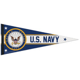 US Navy Pennant 12x30 Premium Style - Special Order-0