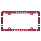 Indiana Hoosiers Full Color Plastic License Plate Frame-0