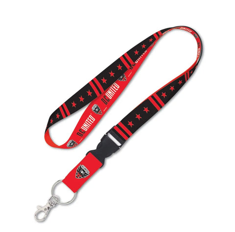 DC United Lanyard with Detachable Buckle-0