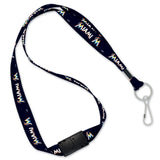 Miami Marlins Lanyard with Detachable Buckle-0