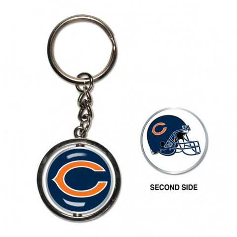 Chicago Bears Key Ring Spinner Style - Special Order-0