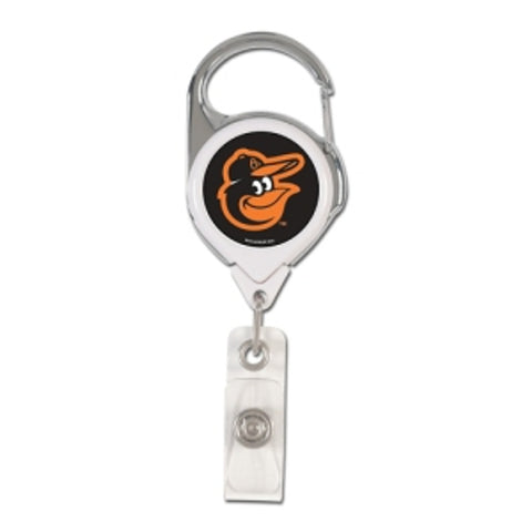 Baltimore Orioles Retractable Premium Badge Holder-0