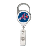 Atlanta Braves Retractable Premium Badge Holder-0